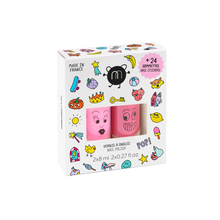 Load image into Gallery viewer, Nail Polish Set with Stickers &#39;&#39;Pop&#39;&#39;
