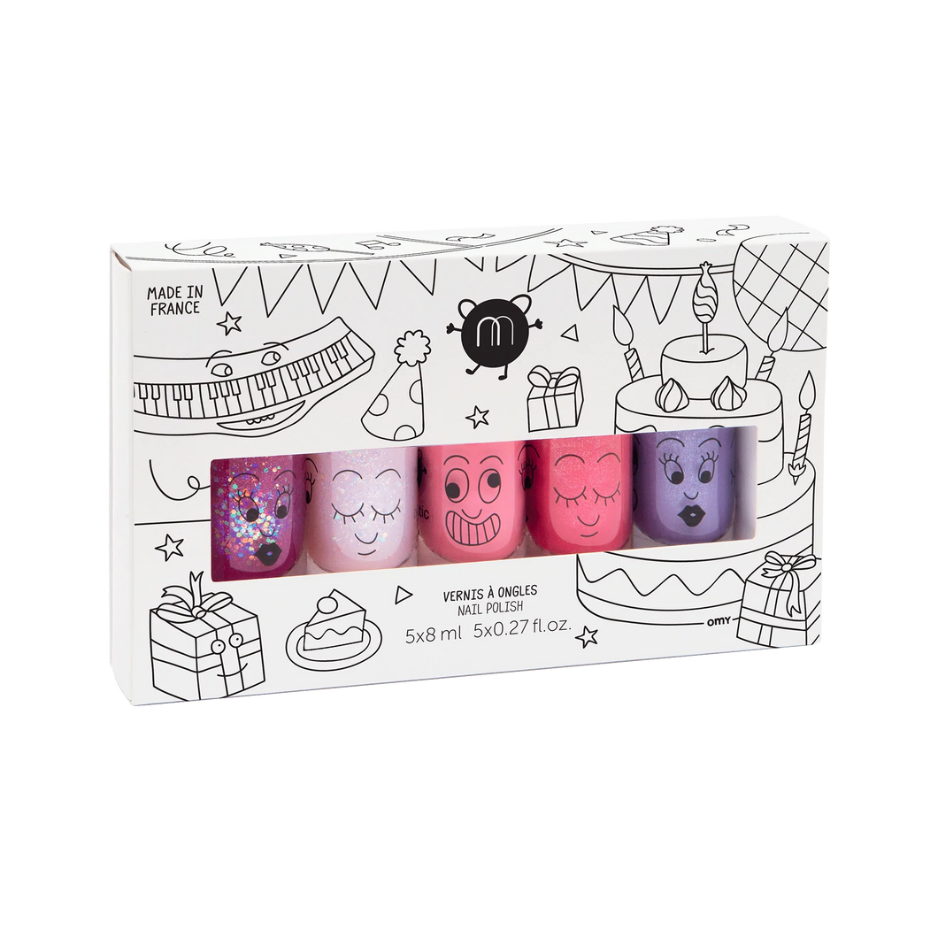 Nail Polish Set of 5 ''Party''