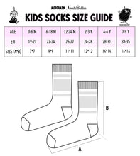 Load image into Gallery viewer, &#39;&#39;Moomin&#39;&#39; Retro Kids Socks Double Pack
