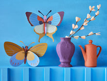 Load image into Gallery viewer, Wall Decoration &#39;&#39;Plum Fringe Butterfly&#39;&#39;
