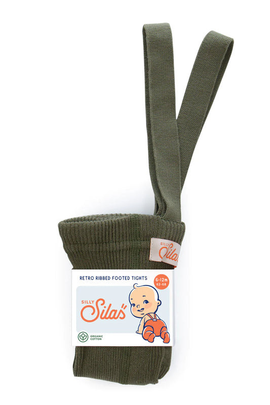 Silly Silas Fußstrumpfhosen ''Olive'', Verschiedene