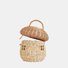 Load image into Gallery viewer, Mushroom Basket, Rattan
