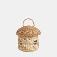 Load image into Gallery viewer, Mushroom Basket, Rattan
