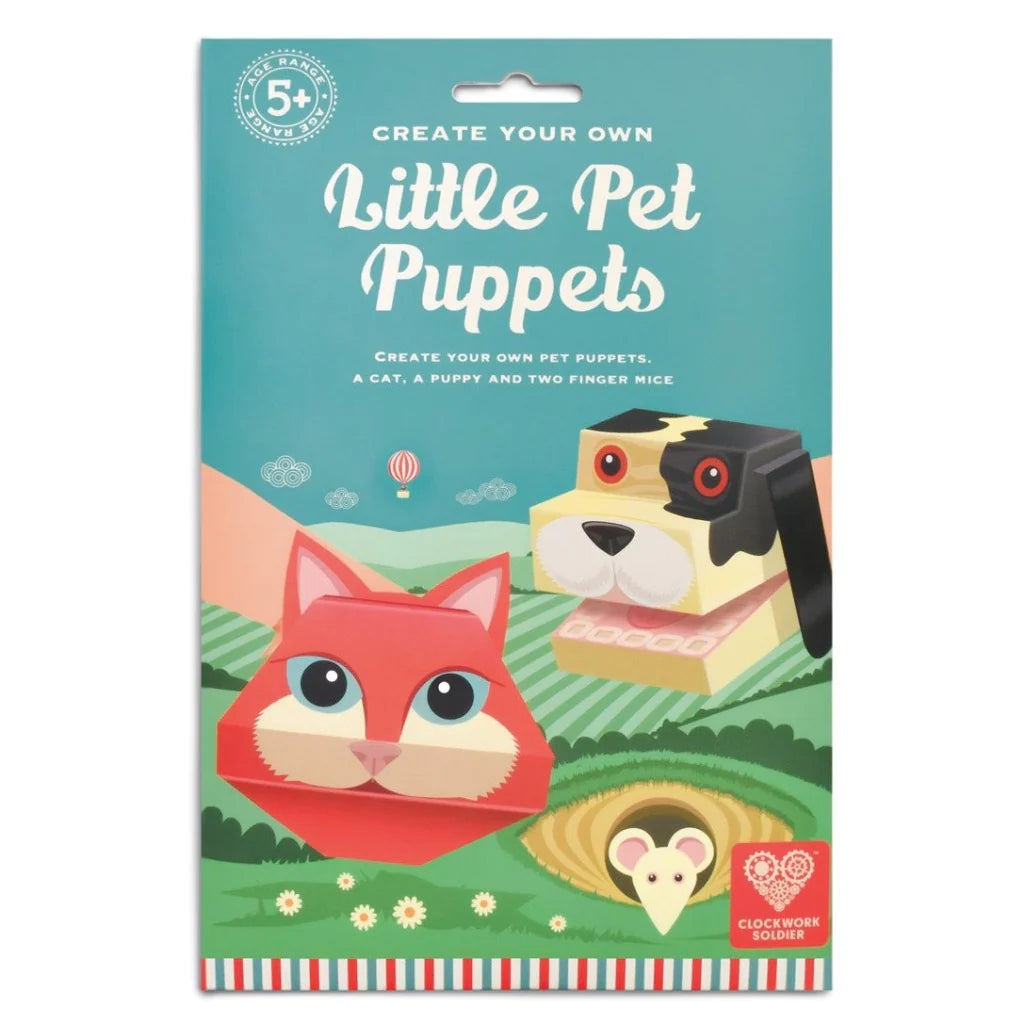 Create Your Own Little Pet Puppets