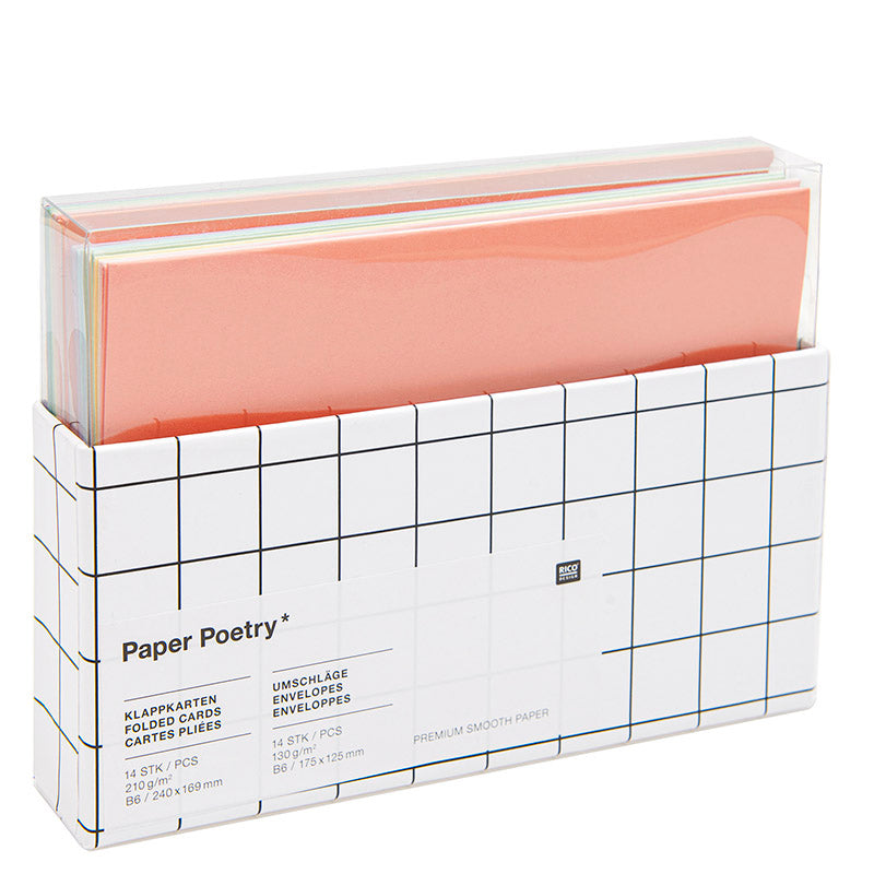 Blank Card Set ''Pastel Mix''