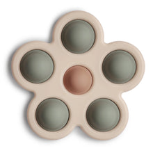 Load image into Gallery viewer, Mushie Flower Press Toy &#39;&#39;Dried Thyme, Natural, Shifting Sand&#39;&#39;
