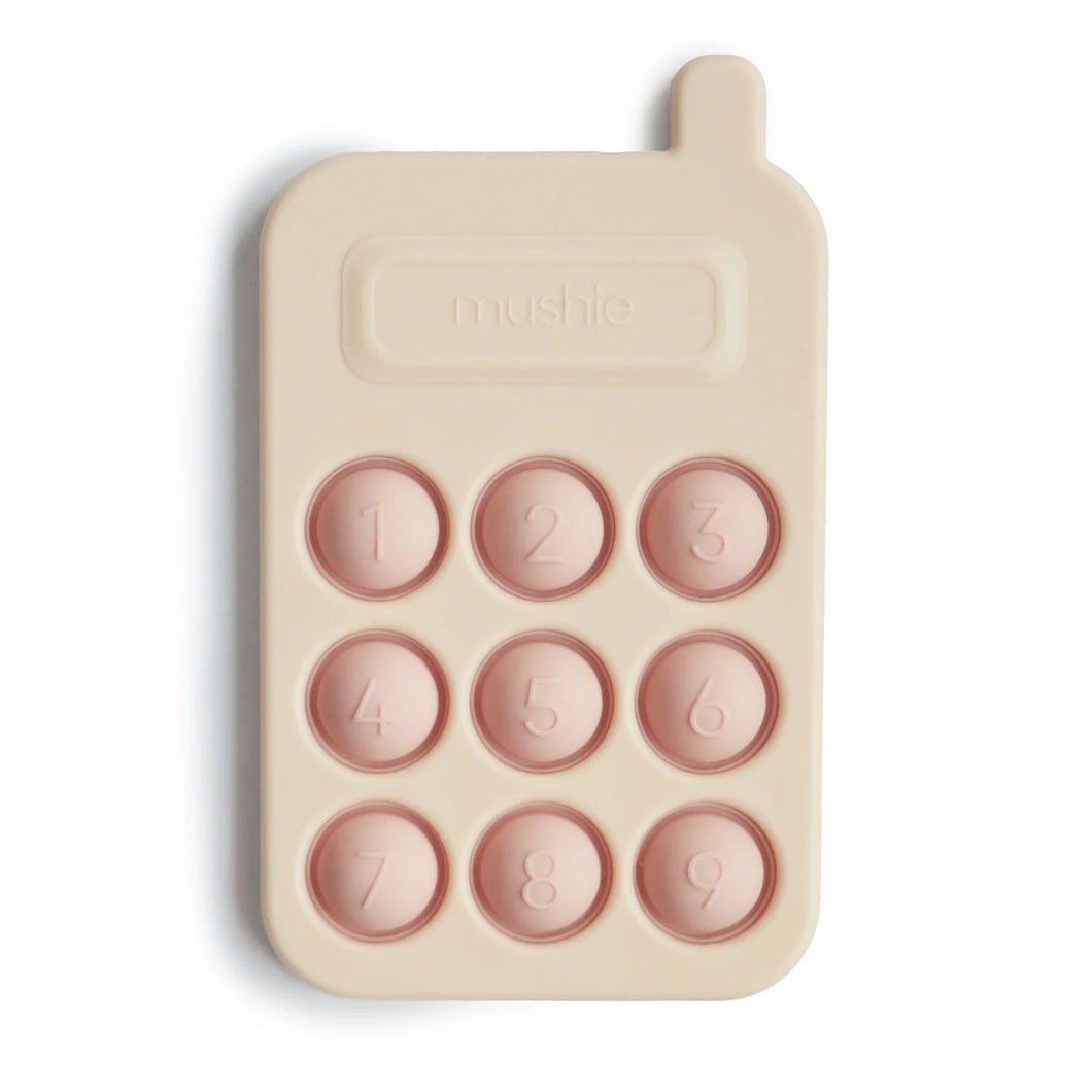 Mushie Phone Press Toy ''Blush''