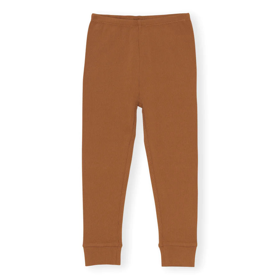 Siff Leggings, GOTS  ''Leather Brown''