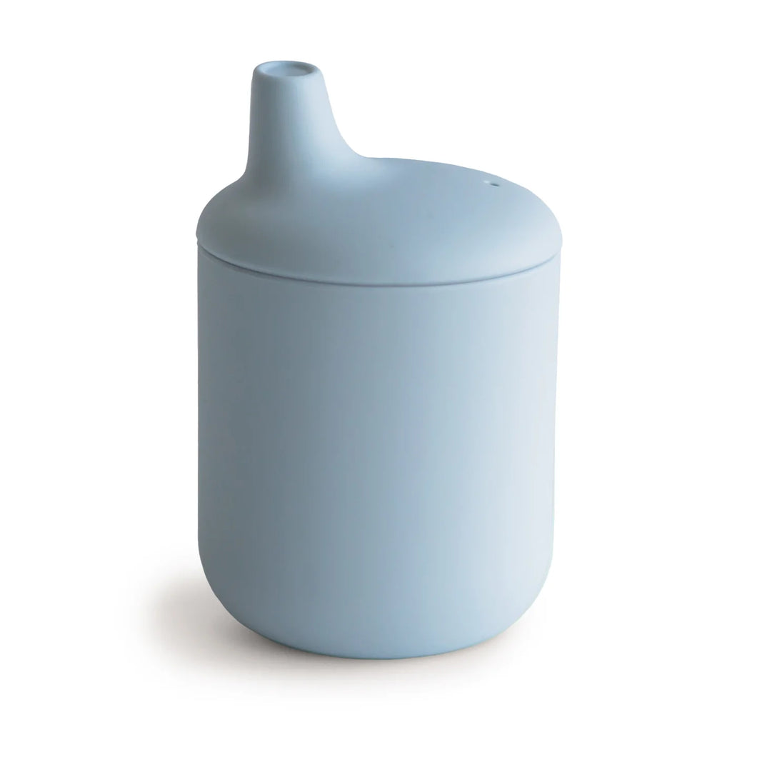 Silicone Sippy Cup ''Powder Blue''