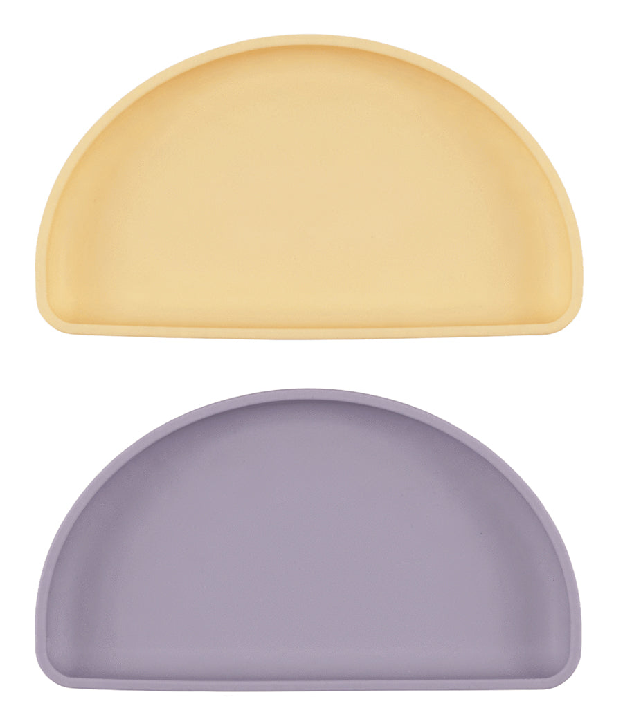 Silicone Toddler Plates Set ''Iris''