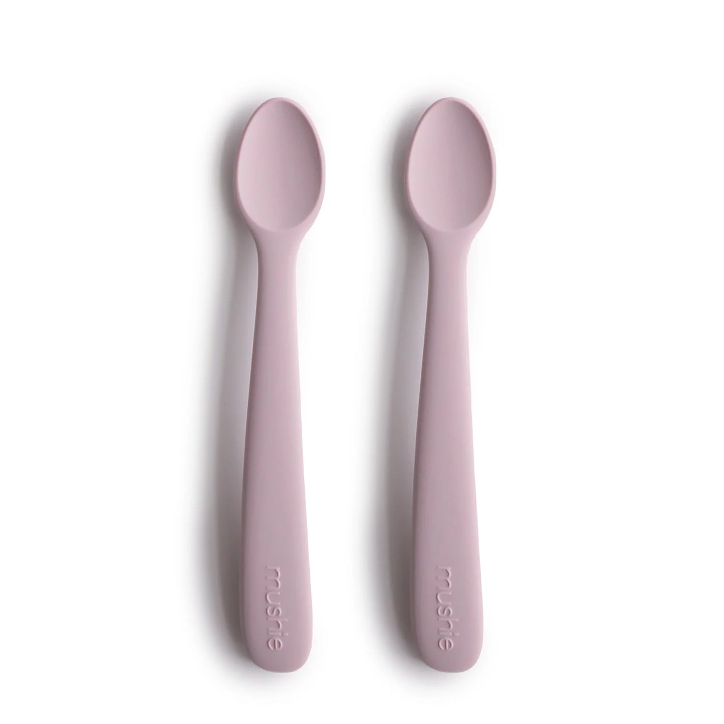 Silikon-Babylöffel-Set ''Soft Lilac''