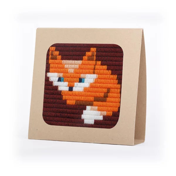 Needlepoint Kit ''Baby Fox''