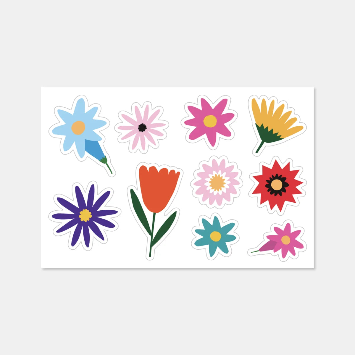 ''Blumen'' Aufkleber-Set