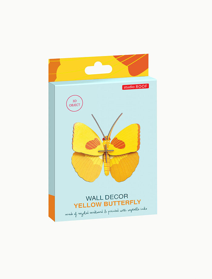 Studio Roof, Yellow Butterfly Decoration