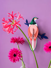 Load image into Gallery viewer, 3D Wall Decoration &#39;&#39;Paradise Bird, Rani&#39;&#39;
