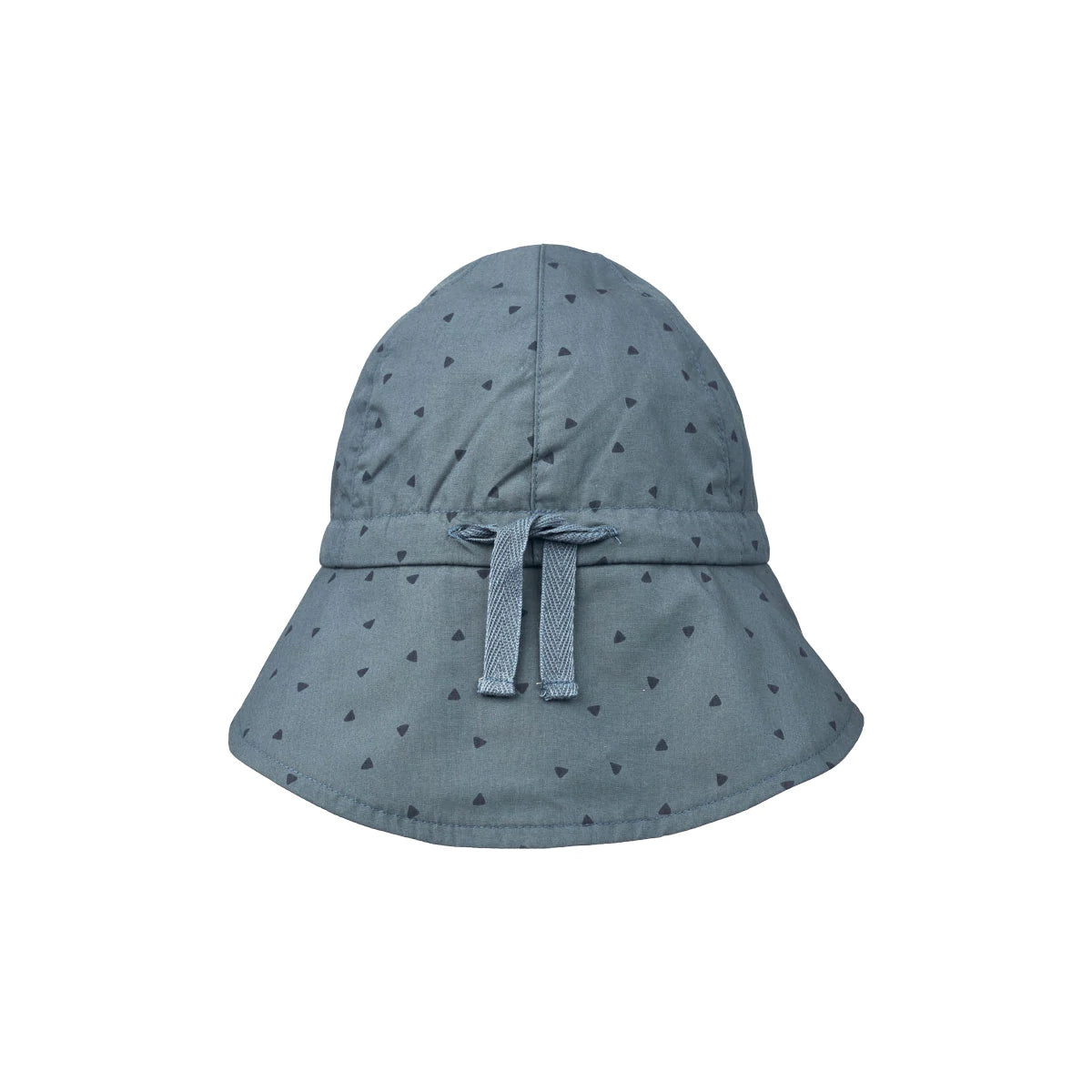 Sunneva Sun Hat ''Triangle / Whale Blue'' 1-2 Years
