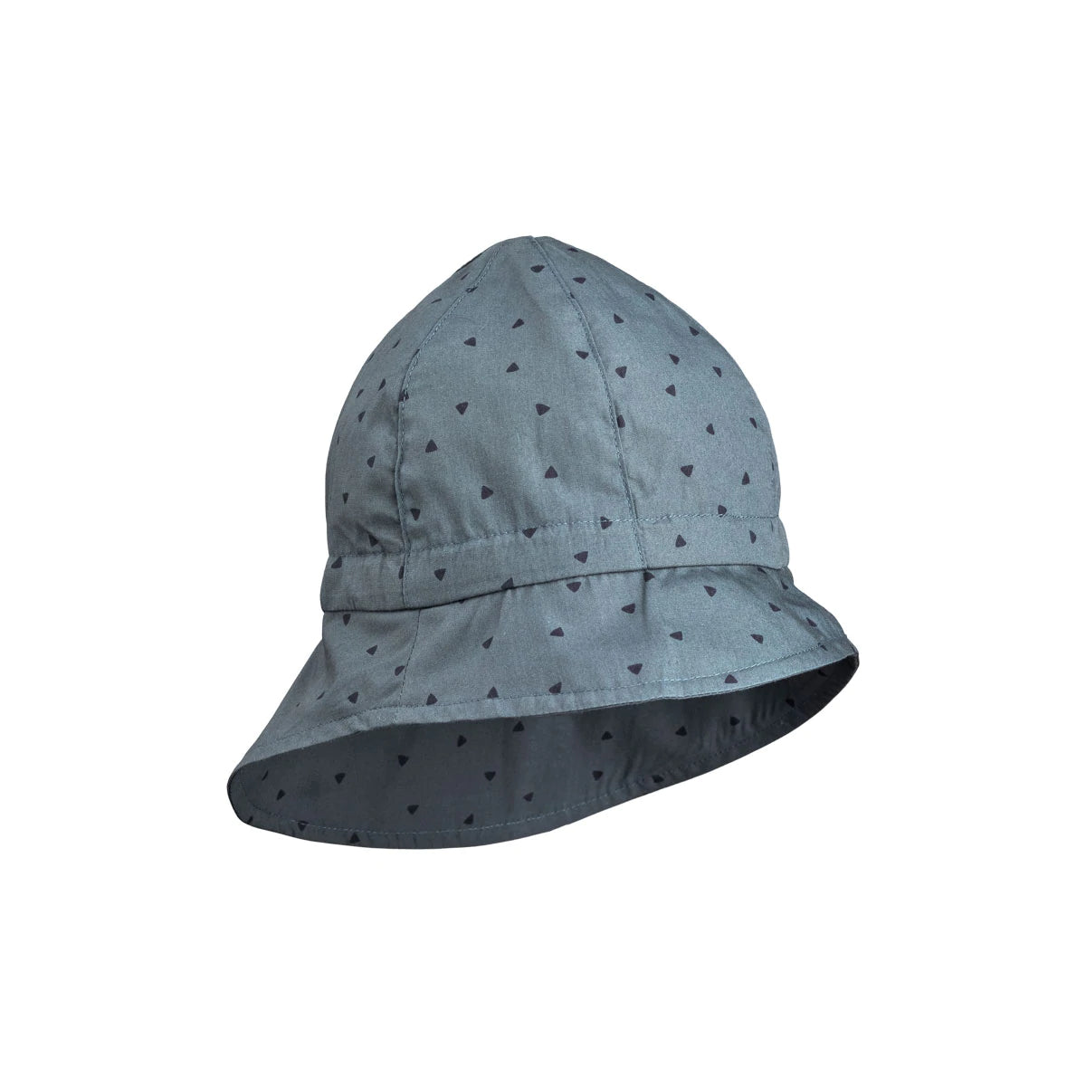 Sunneva Sun Hat ''Triangle / Whale Blue'' 1-2 Years