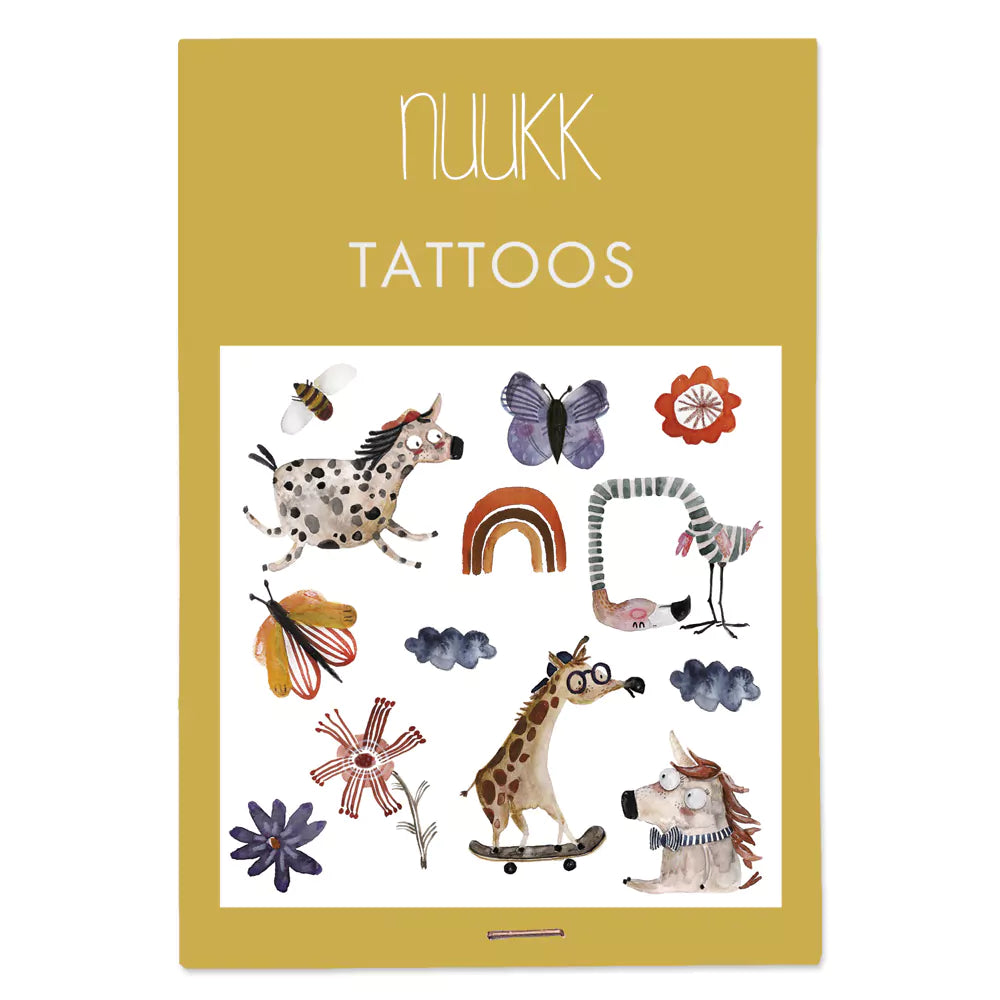 ''Wunderland'' Organic Temporary Tattoos