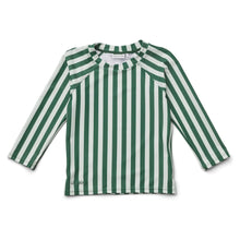 Load image into Gallery viewer, Long Sleeved Swim Tee &#39;&#39;Garden Green/Sandy&#39;&#39;
