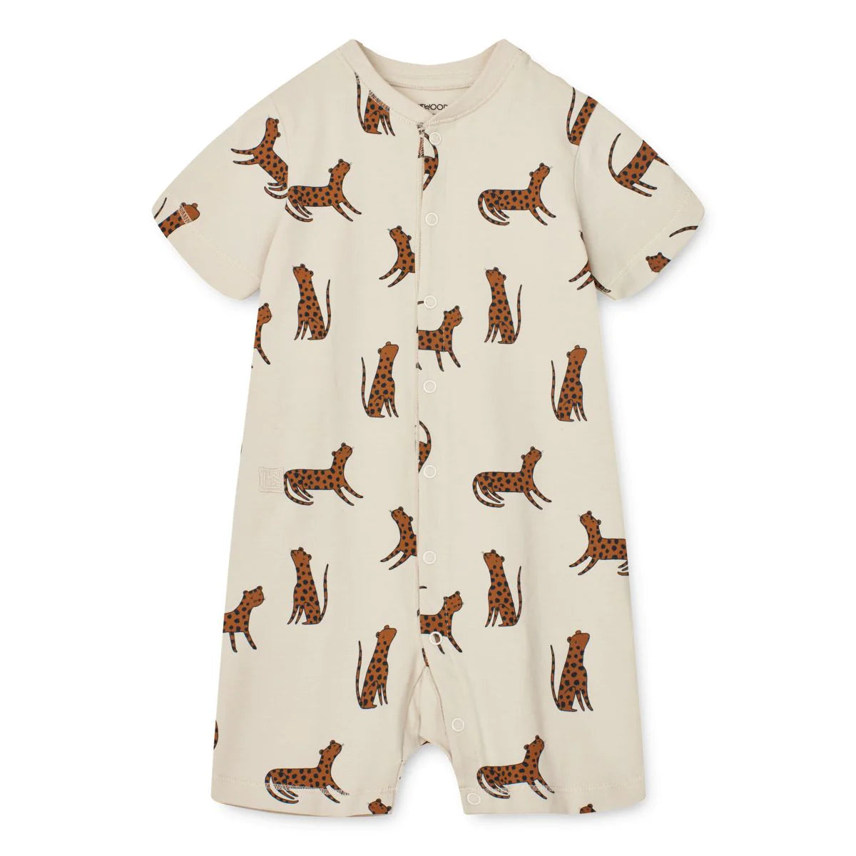 Bilbao Pyjama-Strampler „Leopard“ 6 Monate