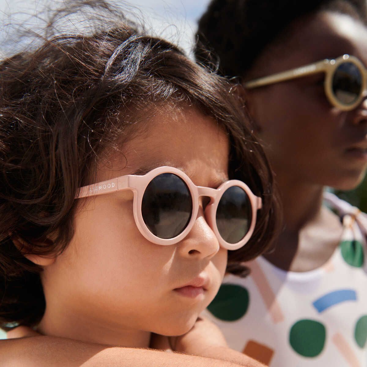 Baby- & Kinder-Sonnenbrille, Rund Tuscany Rose