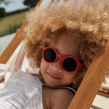 Load image into Gallery viewer, Baby &amp; Kids Sunglasses, Round &#39;&#39;Apple Red&#39;&#39;
