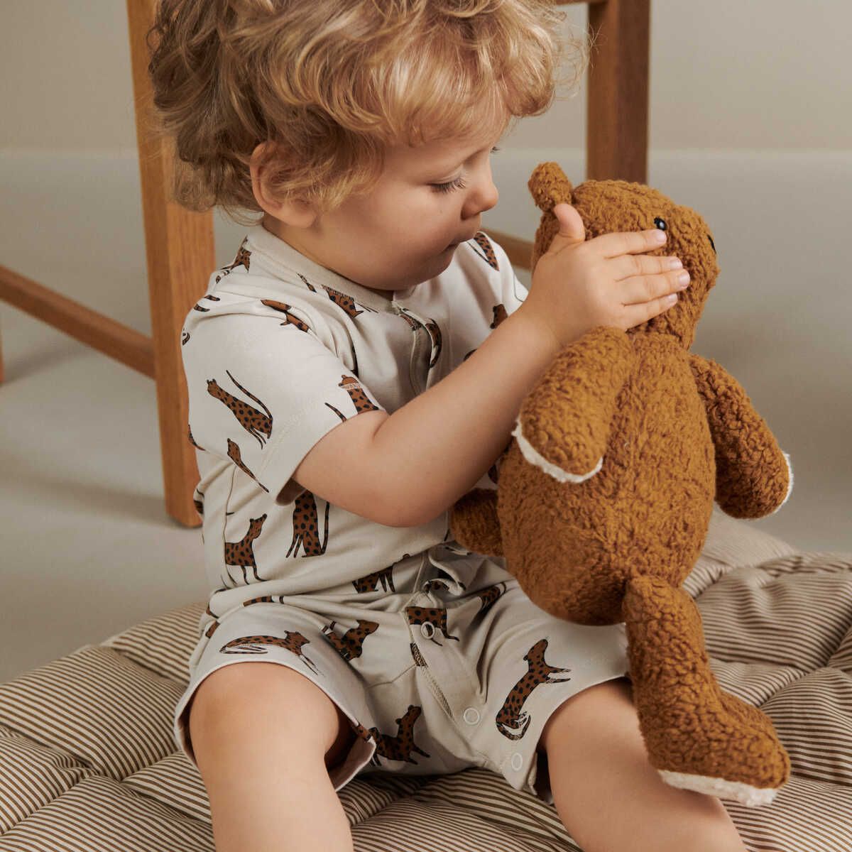 Bilbao Pyjama-Strampler „Leopard“ 6 Monate