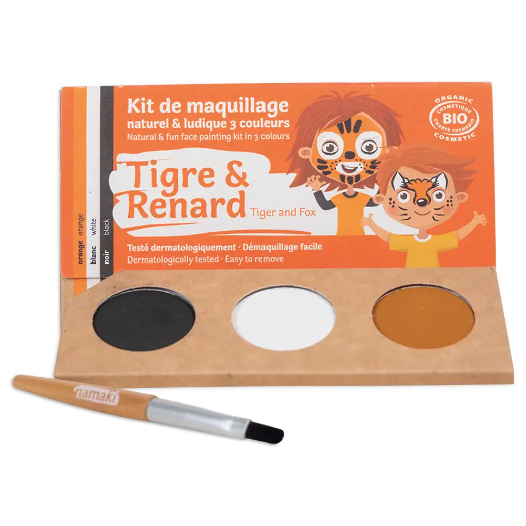 Face Paint Set ''Tiger & Fox''
