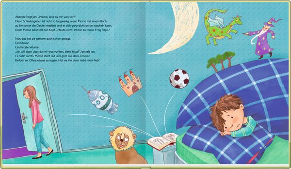 ''Als Mama nur noch traurig war'' German Book