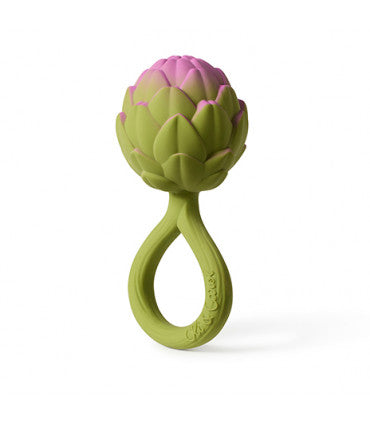 Rattle Toy & Teether, Artichoke