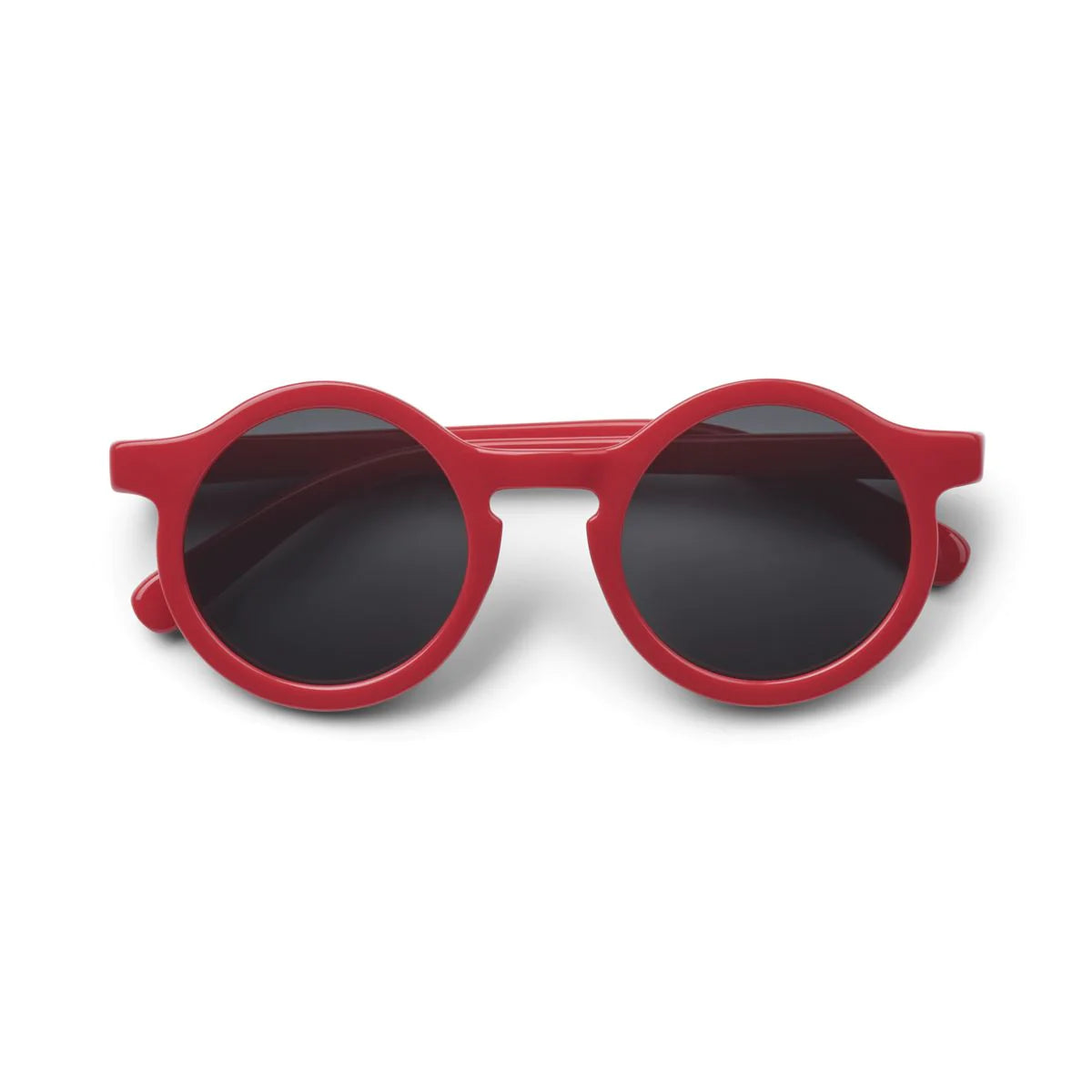 Baby- & Kinder-Sonnenbrille, Rund Apfelrot