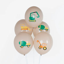 Load image into Gallery viewer, Latex Balloons, Set of 5 &#39;&#39;Construction&#39;&#39;
