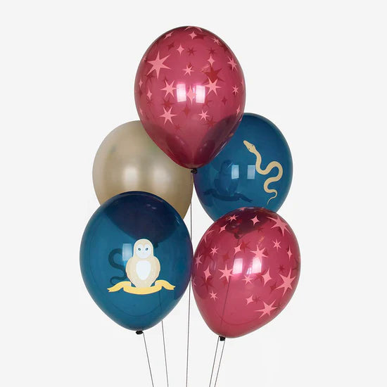 Latexballons „Hexen und Zauberer“