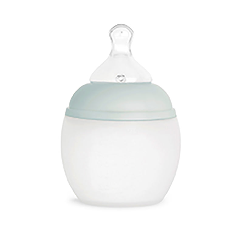 Élhée Baby Bottle ''Natural Rounded, Ivy Green''