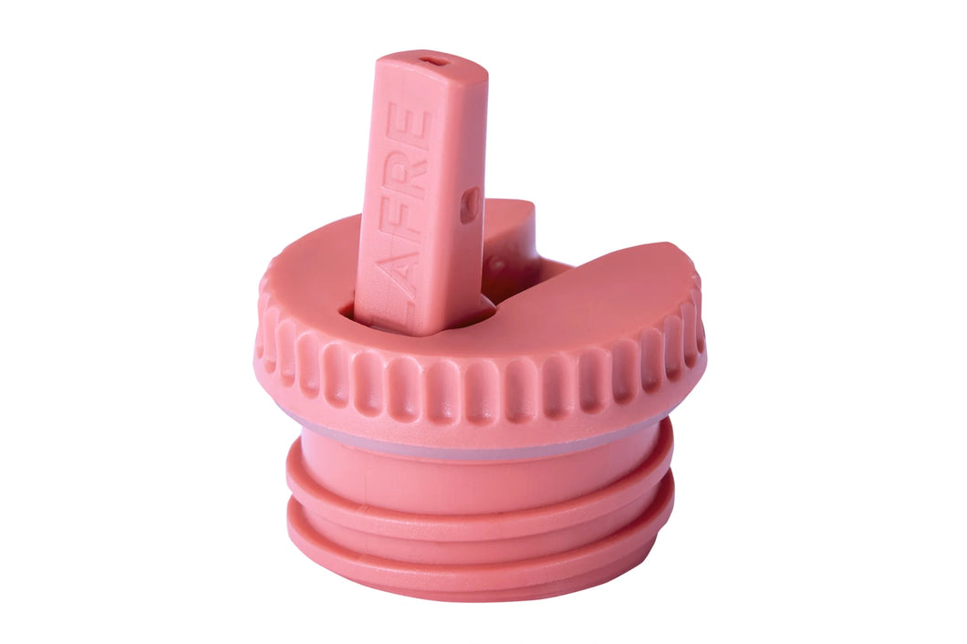 Auslaufsicherer Trinkhalmdeckel „Rosa“