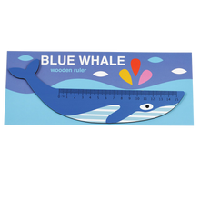 Load image into Gallery viewer, Wooden Ruler &#39;&#39;Whale&#39;&#39;
