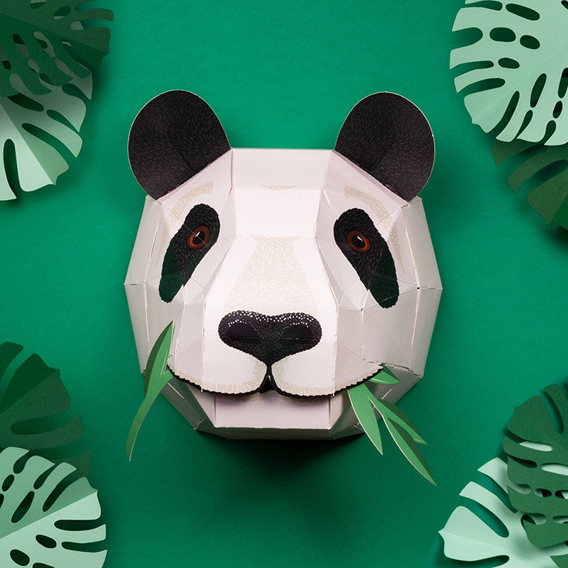 Erstelle deinen eigenen Riesen-Panda-Kopf