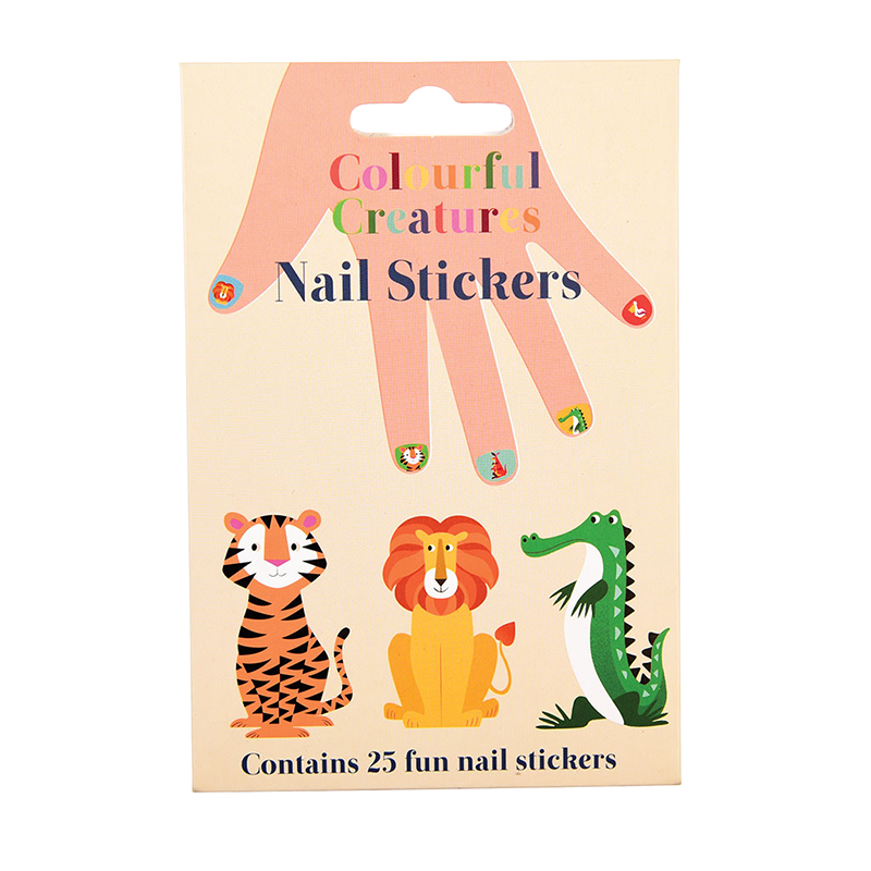 Nail Stickers ''Colourful Creatures''