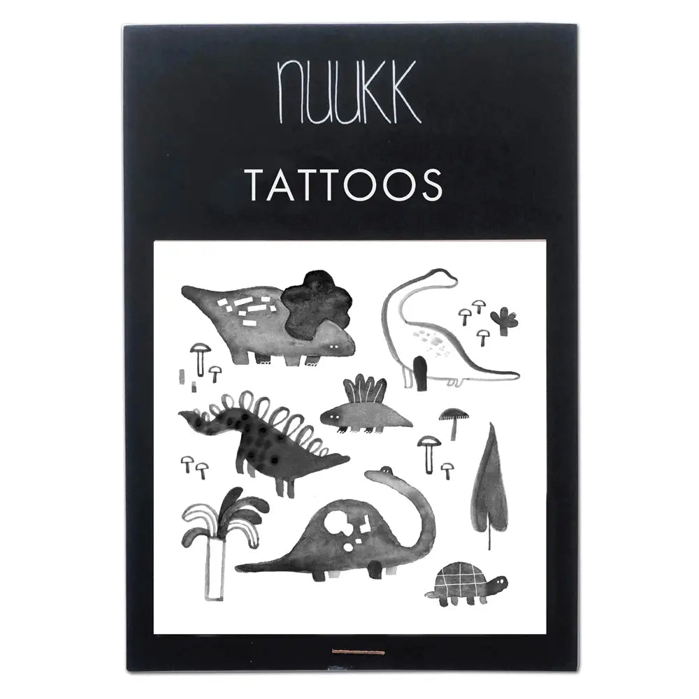 ''Dinosaurs'' Organic Temporary Tattoos