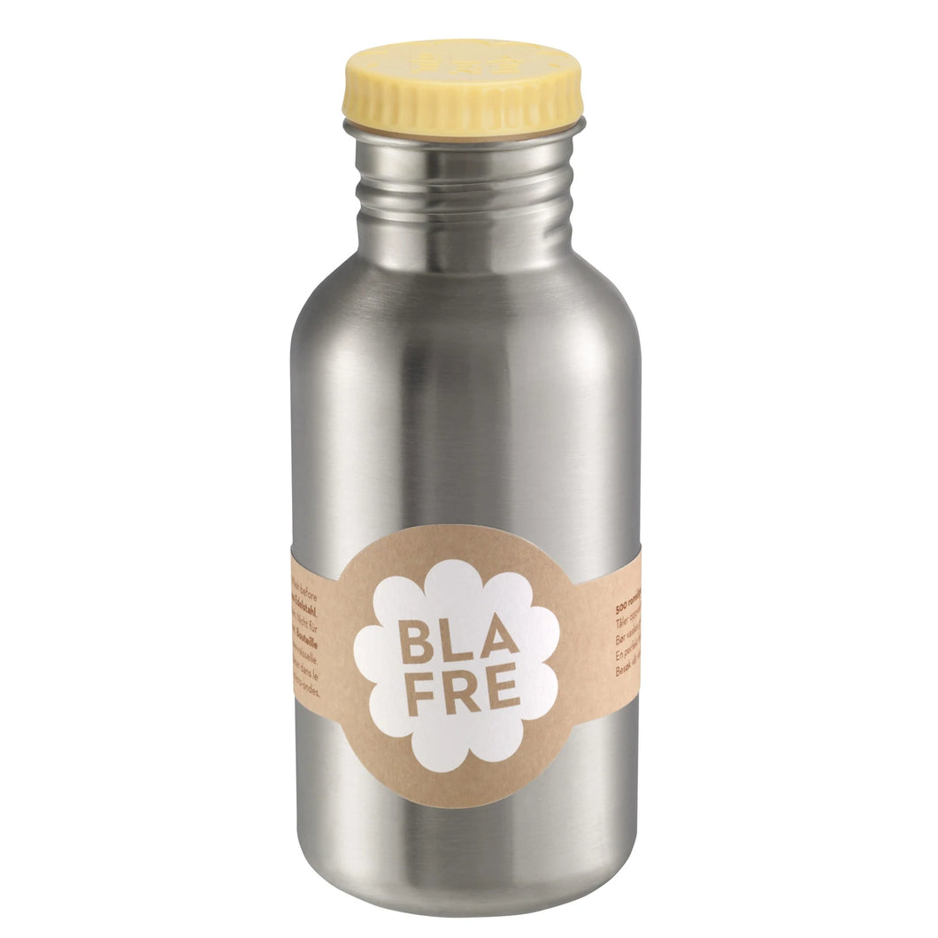 500ml Stainless Steel Bottle  ''Light Yellow''