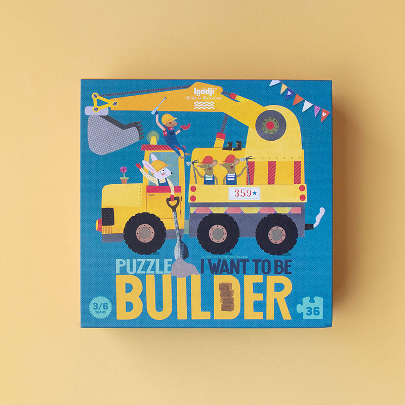 ''I Want to Be'' Builder Puzzle