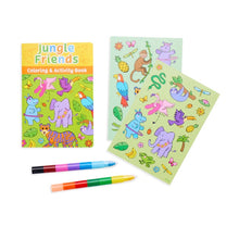 Load image into Gallery viewer, Mini Traveler Colouring &amp; Activity Kit &#39;&#39;Jungle Friends&#39;&#39;
