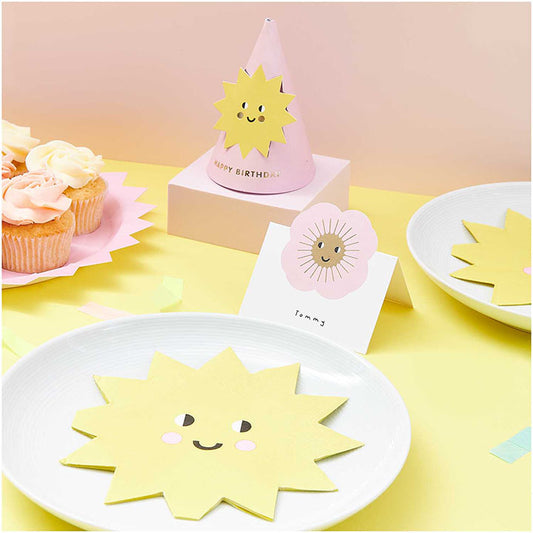 Partyservietten ''Sonne'' 20er Set