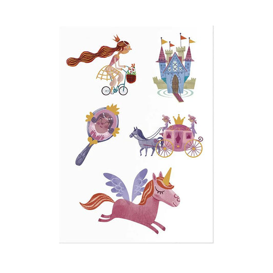 Temporäre Tattoos ''Prinzessin''