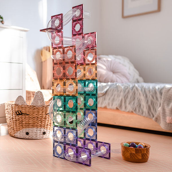 Connetix ''106 Piece Pastel Ball Run Pack EU''