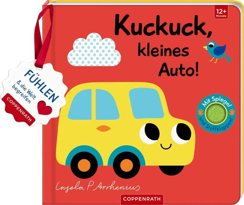 ''Kuckuck, Kleines Auto'' Sensory Board Book