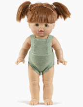 Load image into Gallery viewer, Doll Knit Romper &#39;&#39;Green Tea&#39;&#39; (34 &amp; 37cm dolls)
