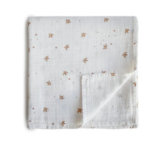 Load image into Gallery viewer, Swaddle Organic Muslin Cloth &#39;&#39;Sparrow&#39;&#39;
