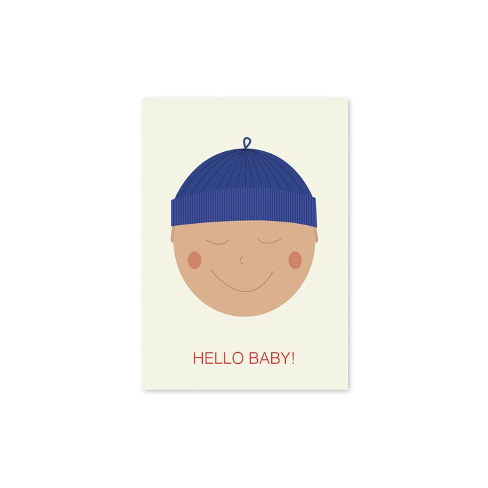 ''Hello Baby'' Postcard
