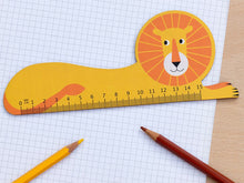 Load image into Gallery viewer, Wooden Ruler &#39;&#39;Lion&#39;&#39;
